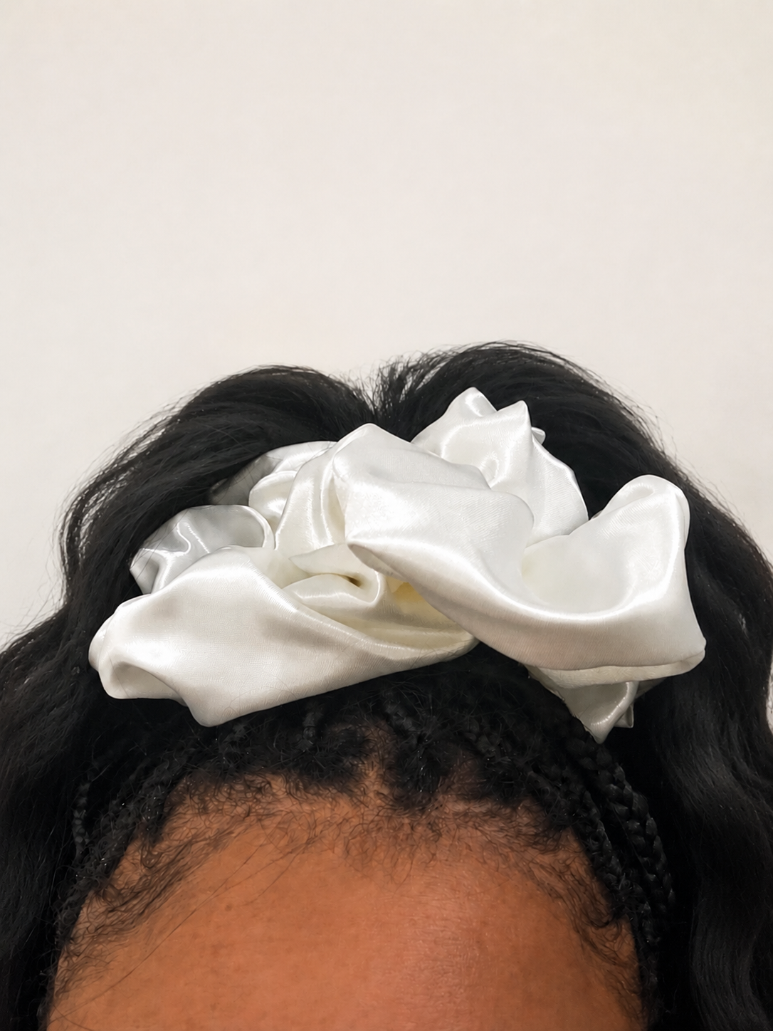 The Cloud • Super Jumbo Satin Scrunchie